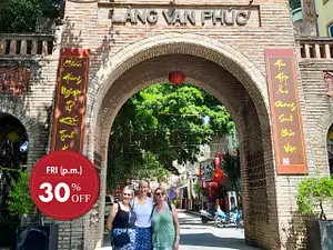 Hanoi City of Heritage with 1-Hour Cyclo Ride Half-Day Guided Tour